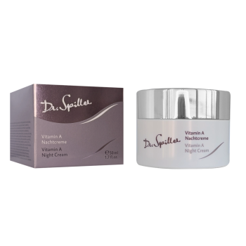 Нічний омолоджувальний крем з вітаміном А  Vitamin A Night Cream Dr. Spiller 50 мл