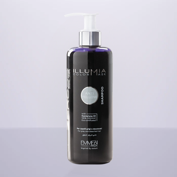Шампунь проти жовтизни Illumia Anti Yellow shampoo Emmebi Italia 300 мл
