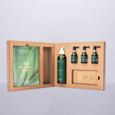 Домашній набір інтенсивного лікування від випадіння волосся BioNature Intensive Home Treatment Emmebi Italia 3*25 +250 ml+30 шт.