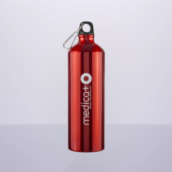 Пляшка Алюмінієва MEDICA+ WaterControl RED