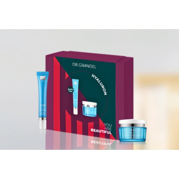 Набір для догляду за обличчям Dr. Grandel Gift Box Hyaluron