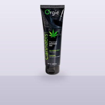 Лубрикант на водній основі Orgie Lube Tube Cannabis, 100 мл, їстівний, з маслом насіння коноплі