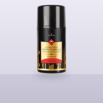 Густий крем-змазка на гібридній основі Sensuva UltraThick Hybrid Formula Strawberry (100 мл)