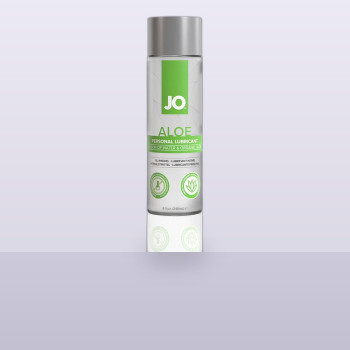 Лубрикант на водній основі JO H2O Organic Aloe (236 мл), зволожуючий і заспокійливий ефект