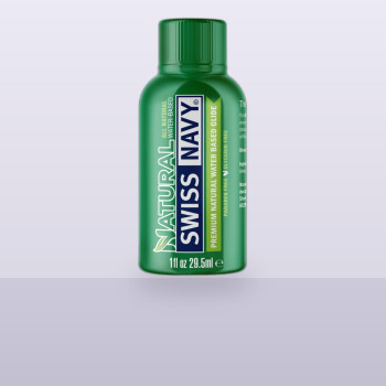 Лубрикант на водній основі Swiss Navy NATURAL All Natural, 29,5 мл, для чутливої шкіри