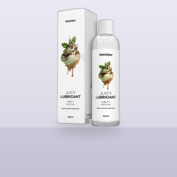 Лубрикант на водній основі Satisfyer Juicy Lubricant Minty Mocha water based 300 мл