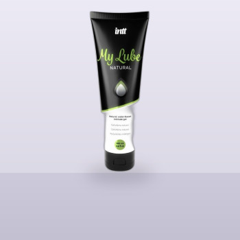 Лубрикант на водній основі Intt My Lube Natural, 100 мл, натуральний склад, без запаху, не липкий