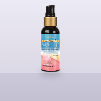 Змазка на водній основі Sensuva Natural Water-Based Cotton Candy (57 мл) без глічерину та парабенів
