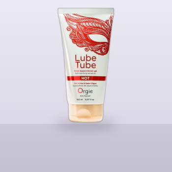 Лубрикант на водній основі Orgie Lube Tube Hot, 150 мл, із зігрівальним ефектом, без запаху