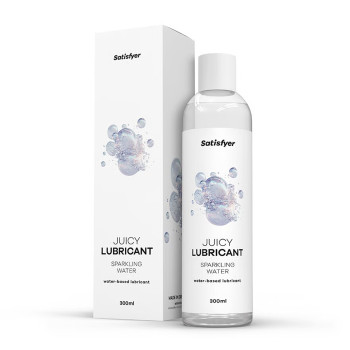 Лубрикант на водній основі Satisfyer Juicy Lubricant Sparkling Water 300 мл