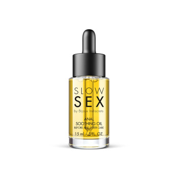 Успокаивающее масло для анального секса Bijoux Indiscrets Slow Sex Anal Soothing Oil Before & After 15 мл