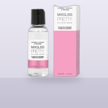 Лубрикант на силиконовой основе MixGliss PRETTY - FLEUR CERISIER (50 мл) с ароматом цветков вишни