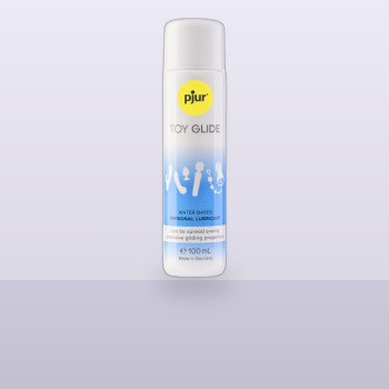 Лубрикант pjur Toy Glide 100 мл, водна основа, ідеальний для секс-іграшок, особливо для мастурбаторів
