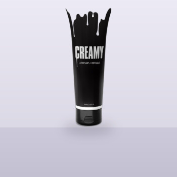 Лубрикант Creamy Cum, що імітує сперму (250 мл) на гібридній основі з маслом зверобоя