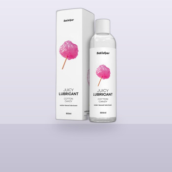 Лубрикант на водній основі Satisfyer Juicy Lubricant Cotton Candy 300 мл