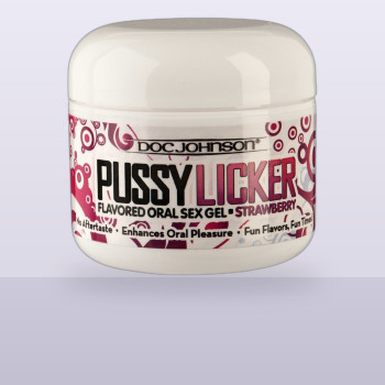Смаковий гель для кунілінгуса Doc Johnson Pussy Licker Strawberry (56 г)