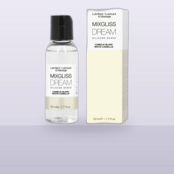 Лубрикант на силиконовой основе MixGliss DREAM - CAMELIA BLANC (50 мл) с ароматом белой камелии
