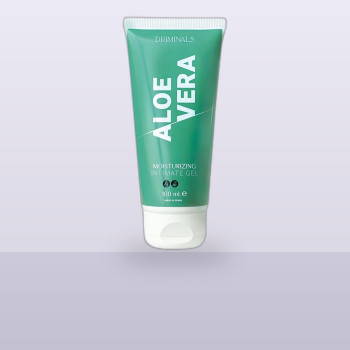 Зволожуючий гель-лубрикант на водній основі Driminals Aloe Vera, 100 мл, екстракт алое
