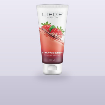 Лубрикант на водній основі Liebe Lubricant Strawberry 100 мл