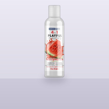 Лубрикант на водной основе Swiss Navy 4 In 1 Water Melon 29,5 мл