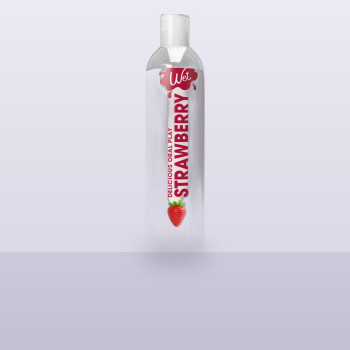 Лубрикант на водній основі Wet Oral Play Strawberry (118 мл), їстівний, без цукру