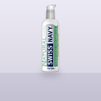 Лубрикант на водній основі Swiss Navy NATURAL All Natural, 237 мл, для чутливої шкіри