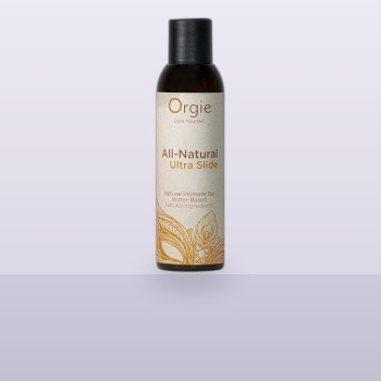 Лубрикант на водній основі Orgie All Natural Ultra Slide, 150 мл, суперслизький, неліпкий