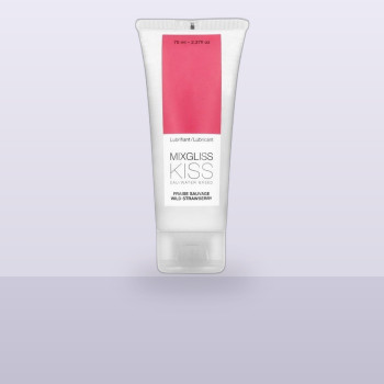 Лубрикант на водній основі MixGliss KISS Wild Strawberry (70 мл) Дика Полуниця