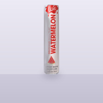 Лубрикант на водній основі Wet Oral Play Watermelon (30 мл), їстівний, без цукру