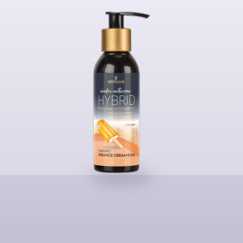 Змазка водно-силіконова Sensuva Hybrid Orange Creamsicle (125мл) без цукру, можна для оральних ласк