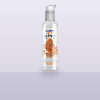 Лубрикант на водной основе Swiss Navy 4 In 1 Salted Caramel Delight 118 мл