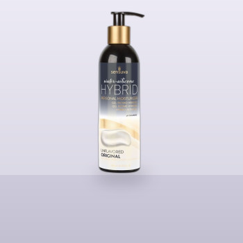 Лубрикант водно-силіконовий Sensuva Hybrid Formula (240 мл) без цукру, підходить для оральних ласк