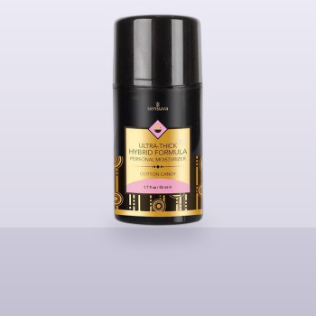 Густий крем-змазка на гібридній основі Sensuva UltraThick Hybrid Formula Cotton Candy (50 мл)