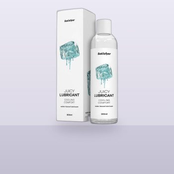 Лубрикант на водній основі Satisfyer Juicy Lubricant Cooling Comfort water based 300 мл
