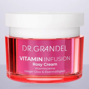 Крем 24ч зволоження та живлення з екстрактом рожевого грейпфрута Dr. Grandel Vitamin Infusion Rosy Cream 50 мл