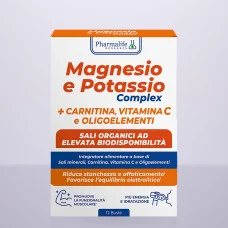 Дієтична добавка "Комплекс магнію та калію" Pharmalife, 12 саше по 5 г