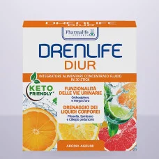 Дієтична добавка Drenlife Diur зі смаком цитрусів, 30 стіків по 10 мл