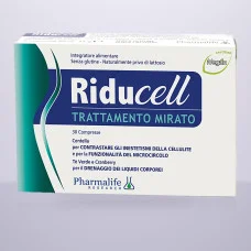 Дієтична добавка для виведення зайвої рідини Riducell "Дренаж та боротьба з целюлітом", 30 та
