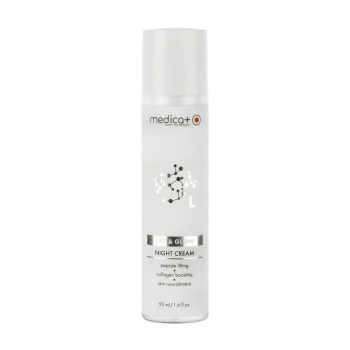 Нічний крем для обличчя з ліфтинг-ефектом MEDICA+ Lift & Glow Night Cream (50 мл)
