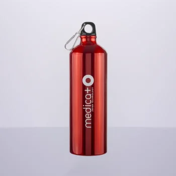 Пляшка Алюмінієва MEDICA+ WaterControl RED