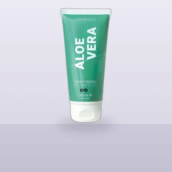Зволожуючий гель-лубрикант на водній основі Driminals Aloe Vera, 100 мл, екстракт алое