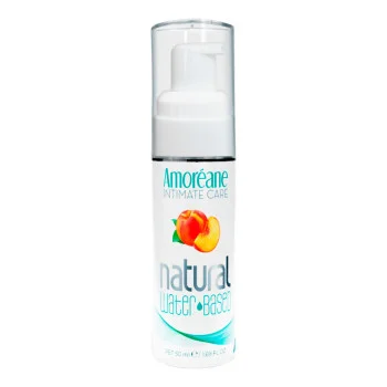 Лубрикант на водной основе с экстрактом фитопланктона Amoreane Peach (50 мл), морской коллаген